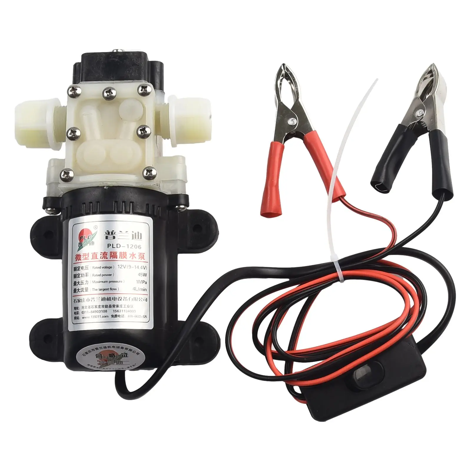 Pumping Oil Pump Fuel Transfer Pump Diaphragm Pump Fuel Transfer Pump Kits Maximum Pressure 0.8MPA Petroleum Diesel Gasoline