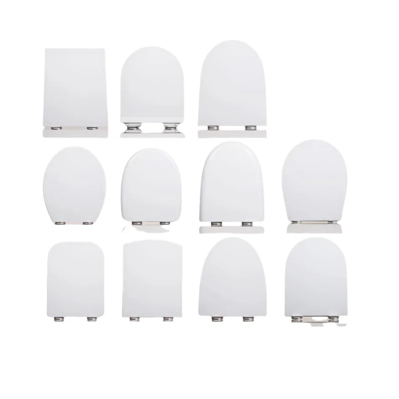 

‌ Чехол на сиденье унитаза, классическая крышка унитаза с мягким закрыванием, утолщенное тихое сиденье, универсальное приспособление для большинства унитазов, простая установка