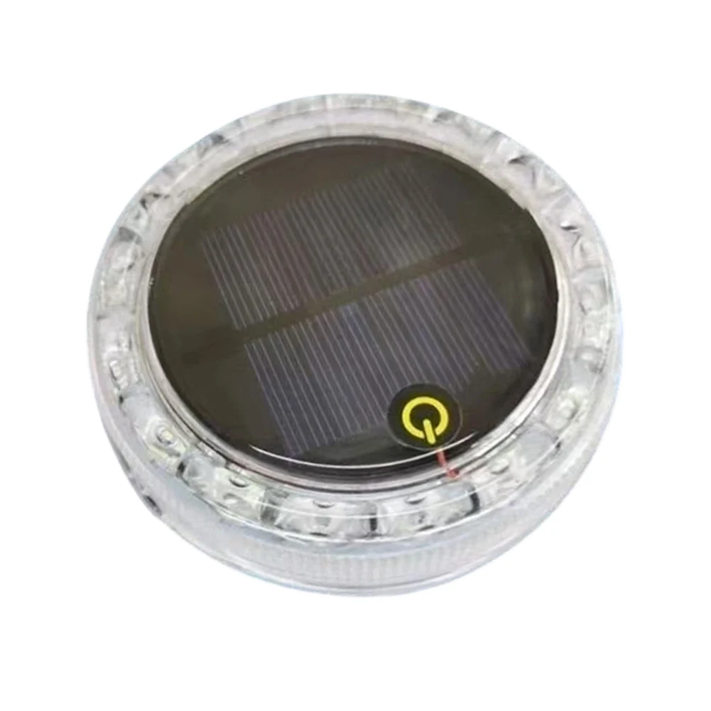 For Roadside Safety Yellow,white,red Solar Tail Light Car Tail Light Light-sensitive Auto-on High-brightness Flashing
