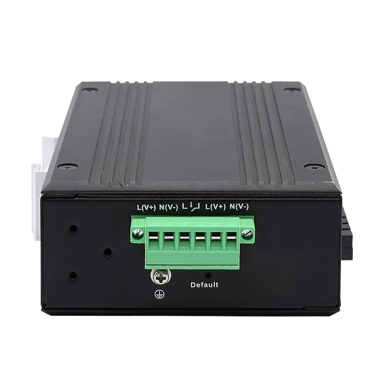 UOTEK-conmutador Gigabit de Grado Industrial, conmutador Ethernet POE no gestionado de red de 8 puertos, 1000M, 2 fibras ópticas SC DIN-rail UT-6410G-8GT2GSC