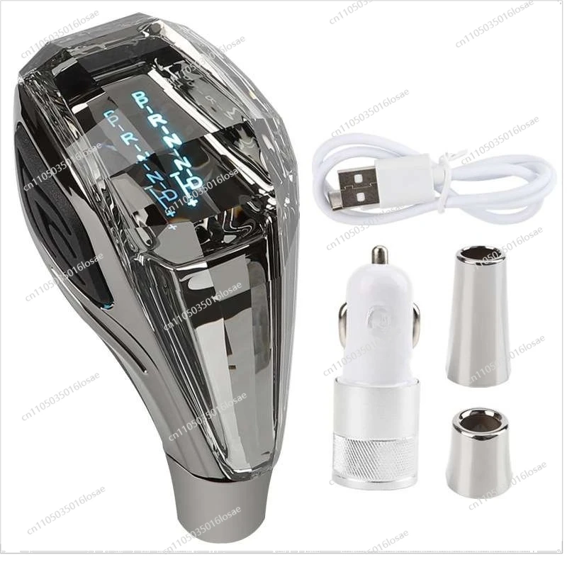 

Car Modification Luminous Crystal Gear Head LED Automatic Touch Luminous Crystal Colorful Universal Gear Head