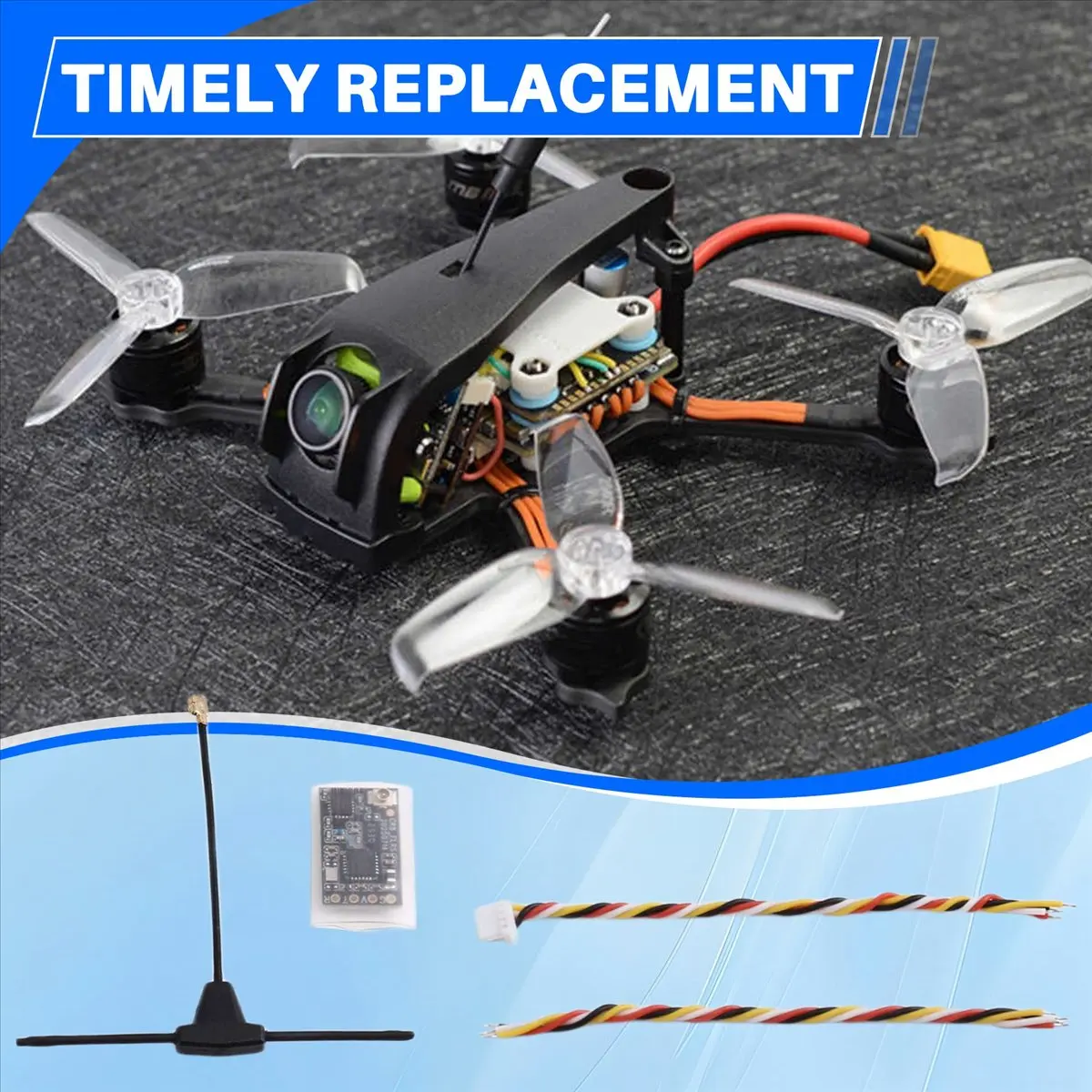 elrs-24g-レシーバー-pwm-7ch-fpv-レシーバー-タイプアンテナ付き-rc-fpv-長距離レーシングドローン-クアッドコプター、長距離用