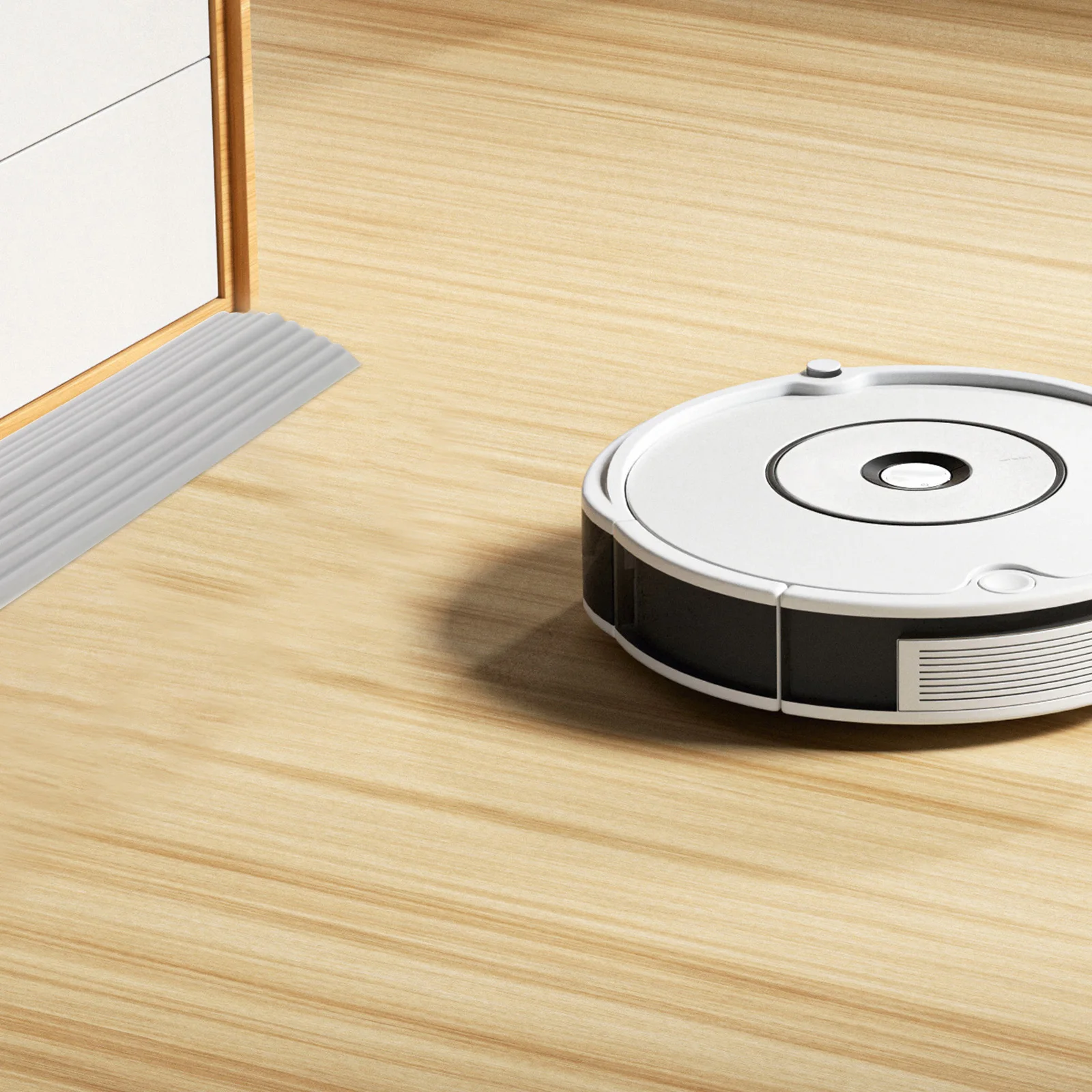 

Коврик для подметания, робот, вакуумная рампа для скалолазания, прочный, простой в установке, резиновый переходной коврик, лестница, гараж, ванная комната, дверные пандусы