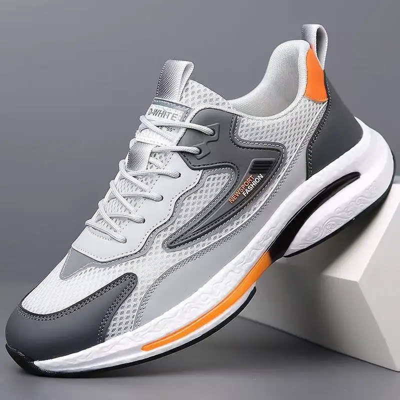Herenschoenen Ademend Mesh Casual Schoenen Mode Heren Sneakers Comfort Sport Loopschoen Tennistraining Schoenen Zapatillas Hombre