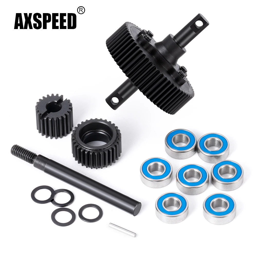

Комплект подшипников металлических шестерен AXSPEED Geaxbor для Slash 2WD Short Course Truck 1/10, детали для обновления радиоуправляемого автомобиля