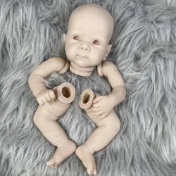 18inch Reborn Doll Kit Bettie Lifelike Unfinished Unpainted Fresh Color Blank Doll Kit with cloth Body