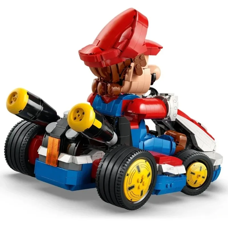 

2025 New Standard Kart Classic Game Racing Car Model Building Blocks City Car Assembly Bricks Toys for Kids Adult Birthday Gifts