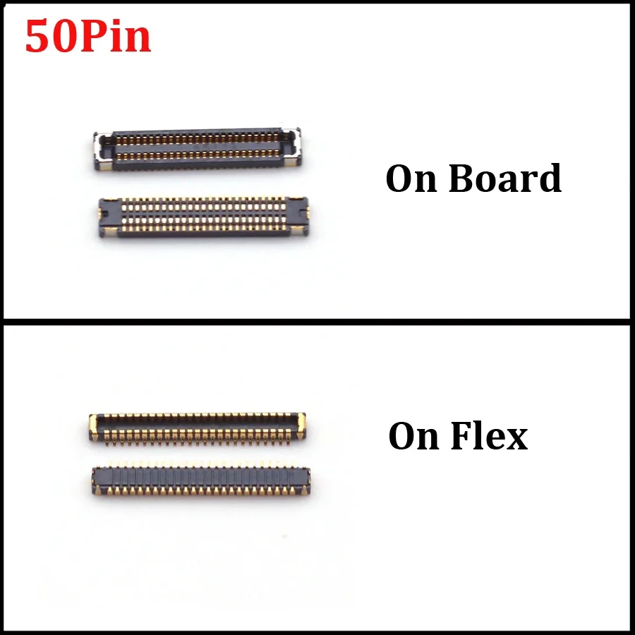 2pcs LCD Display Screen FPC Connector Port For Huawei P20/P10/P10 Plus/Mate 20/Mate 10 Pro Honor Note 10/Magic 2 On Motherboard