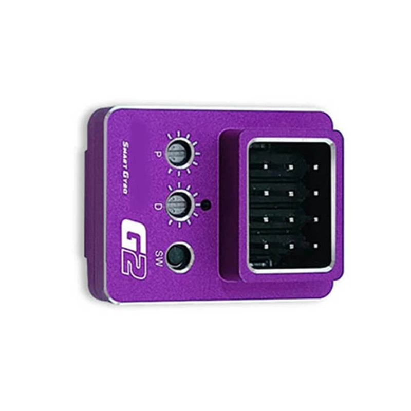 G2 Dual System Assisted Drift รถ Gyroscope 8.4V แรงดันไฟฟ้าเหมาะสําหรับ 1/10 RC REMOTE Drift รถอลูมิเนียม C