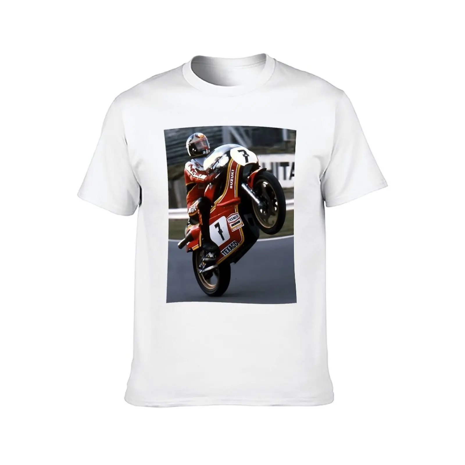 Barry Sheene T-Shirt cotton t shirt pack man t shirt luxury T-Shirt
