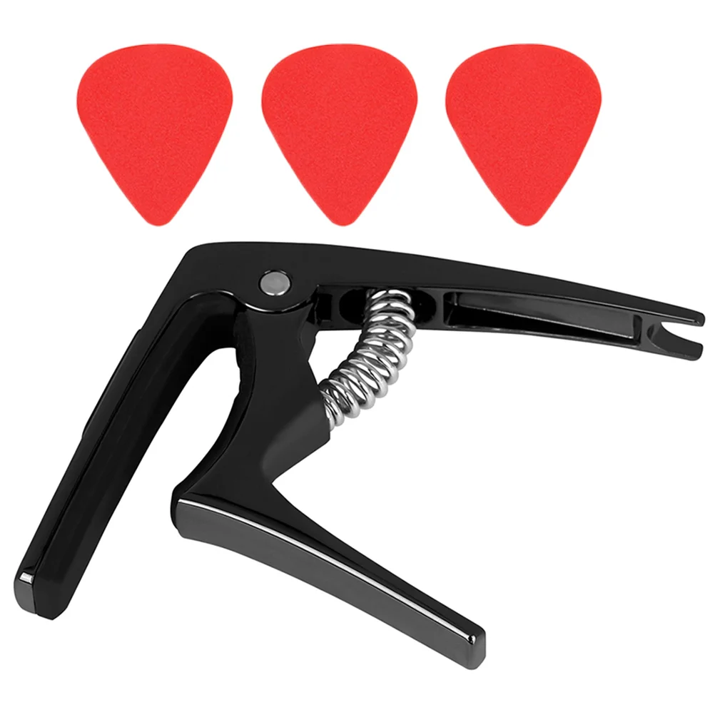 

Guitar Capo Acoustic Accessories Picks Guitars for Clamping Adjustable Tuning Clip Classical