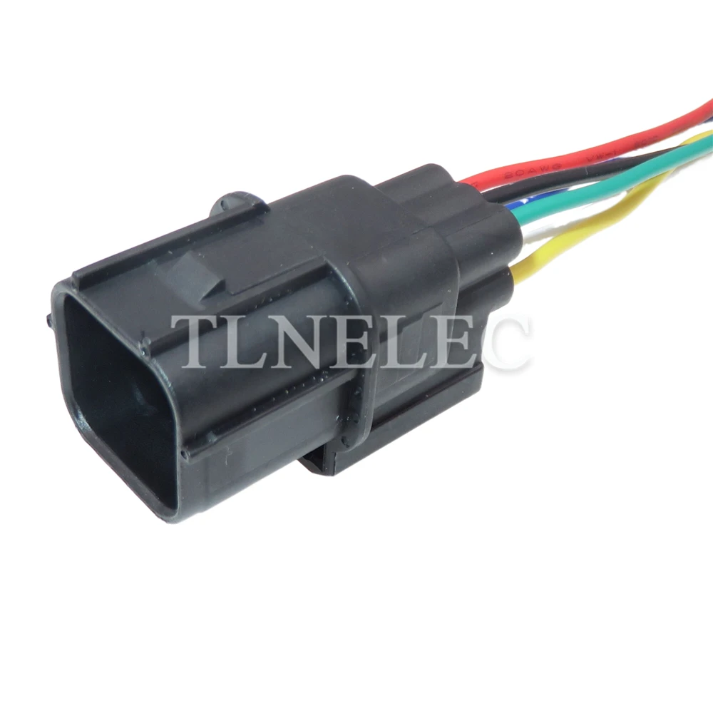 Toma sellada con Sensor de oxígeno para coche, conectores de cables macho y hembra de 6 pines para Honda 6188-4908 6189-7040