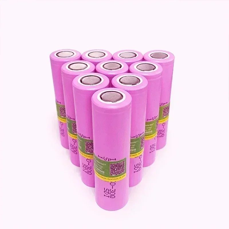 100% - rechargeable lithium battery INR18650 30q, original, 3.7V, 3000mAh, 18650, for 3.7V electronic equipment+LED flashlight