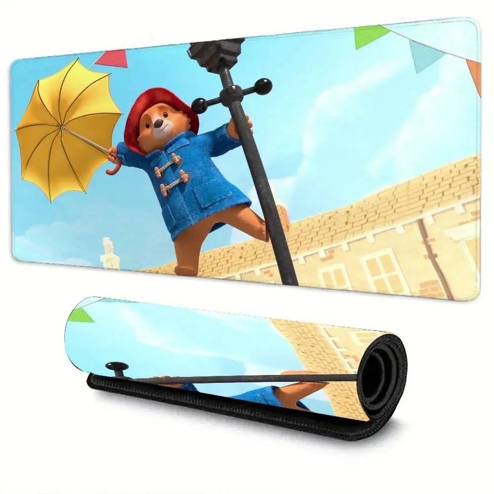 

Нескользящий коврик для мыши The Adventures Of P-Paddington, подходит для офисных компьютеров, ноутбуков, килимков для игрового стола для киберспорта, клавиатуры XXL