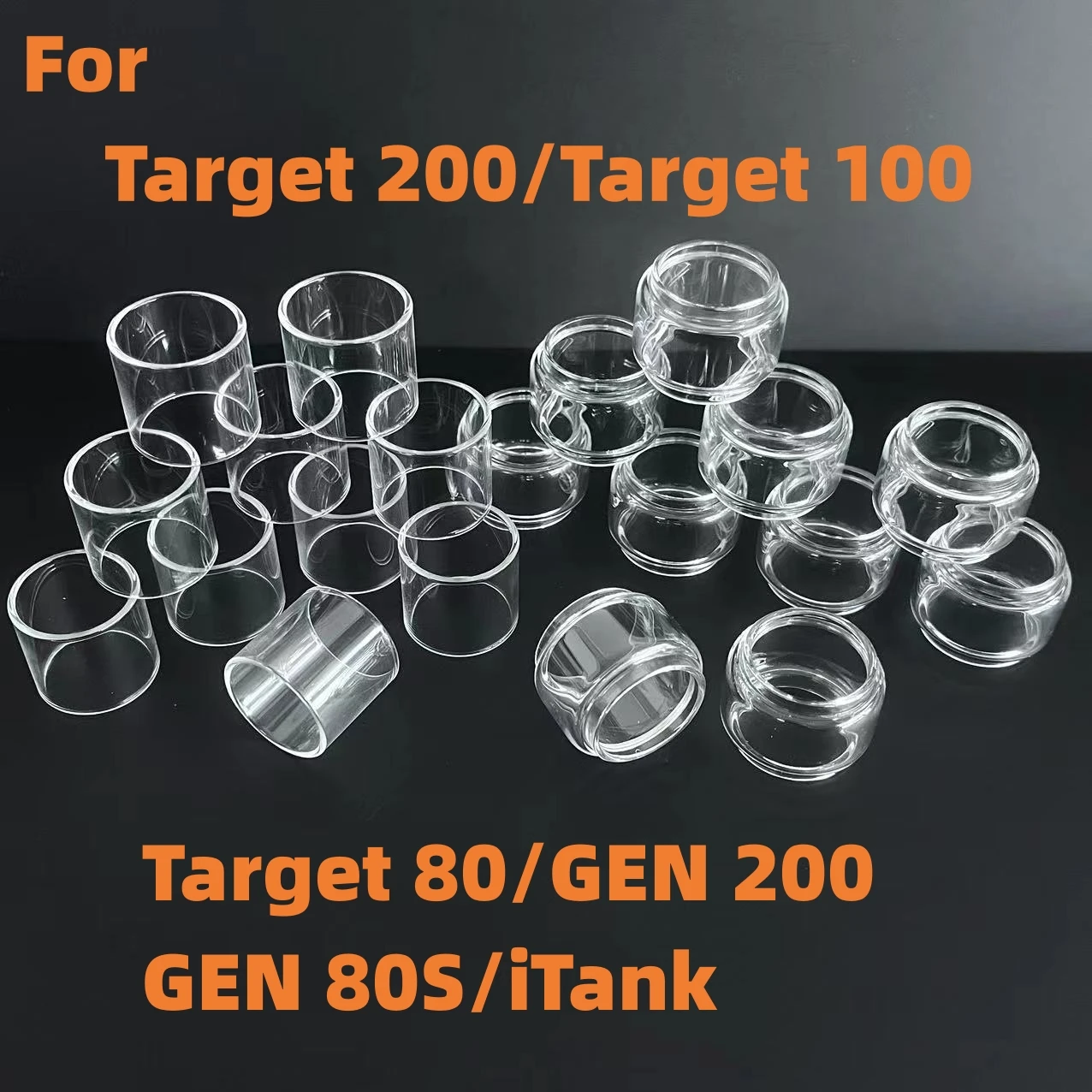 

10PCS Itank Automotive Glass Tools for GEN 80S 200 Target 80W 100W 200W KIT with Itank 2ml 8ml Transparent Glass Accessary