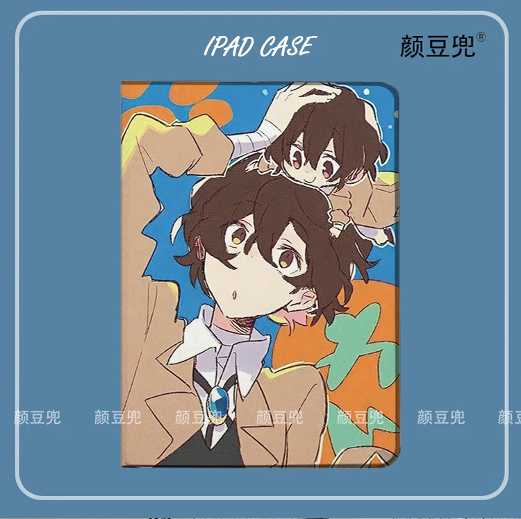 

Bungo Stray Dogs Anime Dazai Osamu Case For iPad Air4 5 10.9 Mini 5 6 For Pro 12.9 11 Luxury Silicone iPad 10th Protective Shell