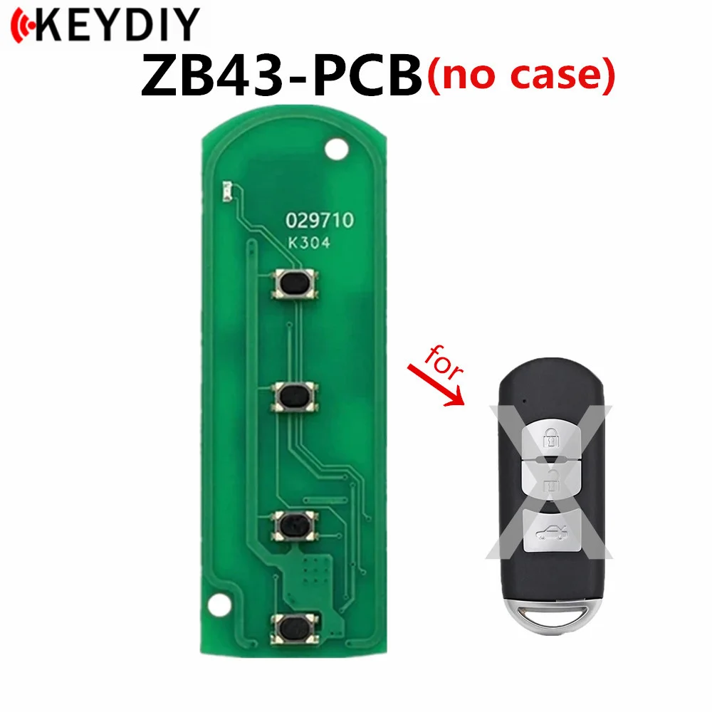 KEYDIY KD inteligentny klucz ZB piloty wiele modeli ZB42-3 ZB42-4 ZB43 PCB ZB45-3 ZB45-4 dla programatora KD-X2/KD-MAX