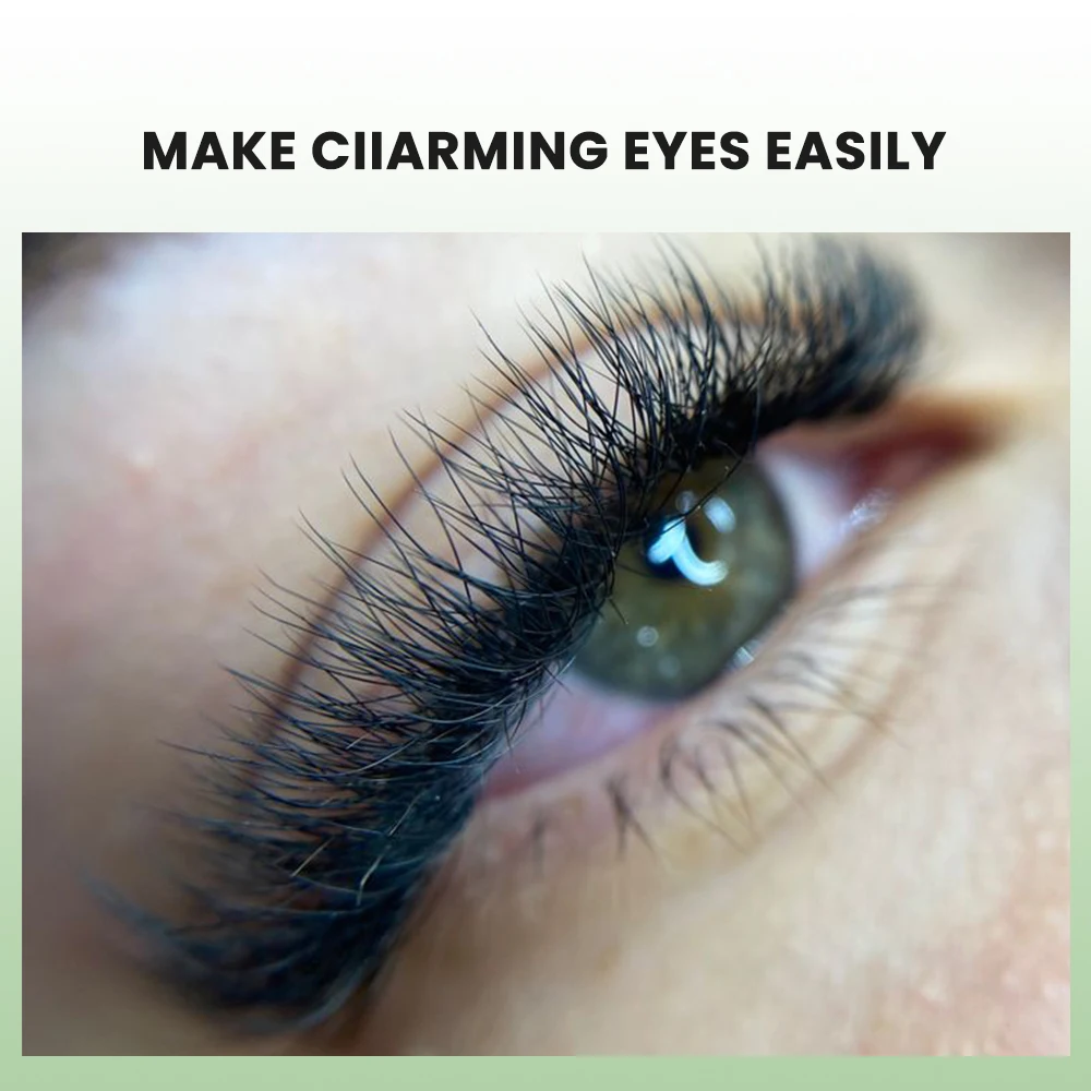 Yelix Super Soft 4D-W Eyelash Extensions L/LU Curl Handmade Premade Volume Fans 4D W Shape Lashes Natural Individual Faux Cils