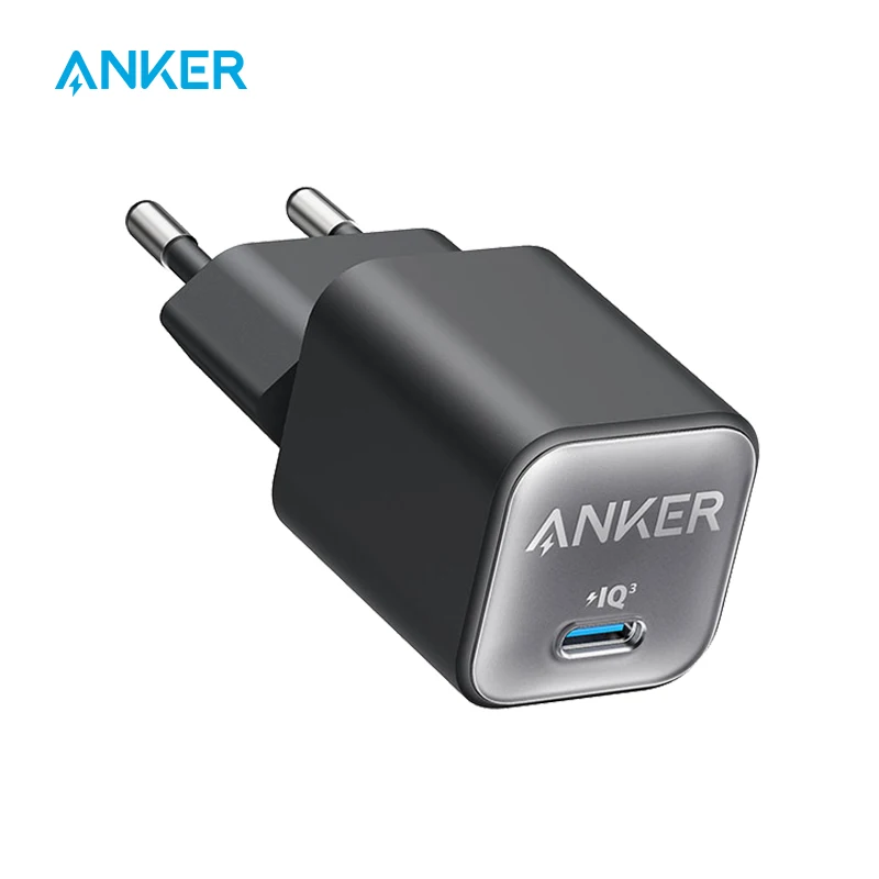 Anker Nano Charger, USB C GaN Charger 30W, PIQ 3.0 Foldable PPS Fast Charger for iPhone 16 / 15 and more series, Galaxy, iPad
