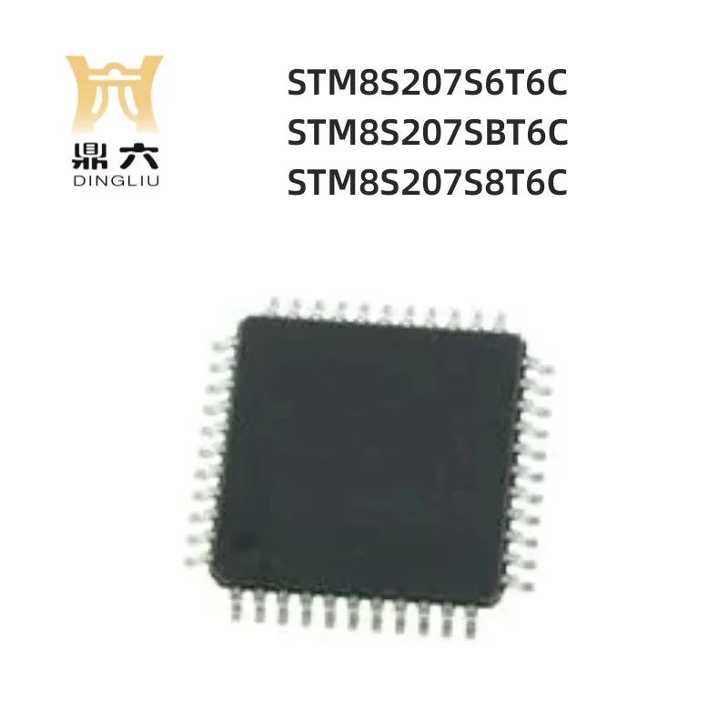 STM8S207S6T6C STM8S207SBT6C STM8S207S8T6C 8-bit Microcontrollers LQFP-44