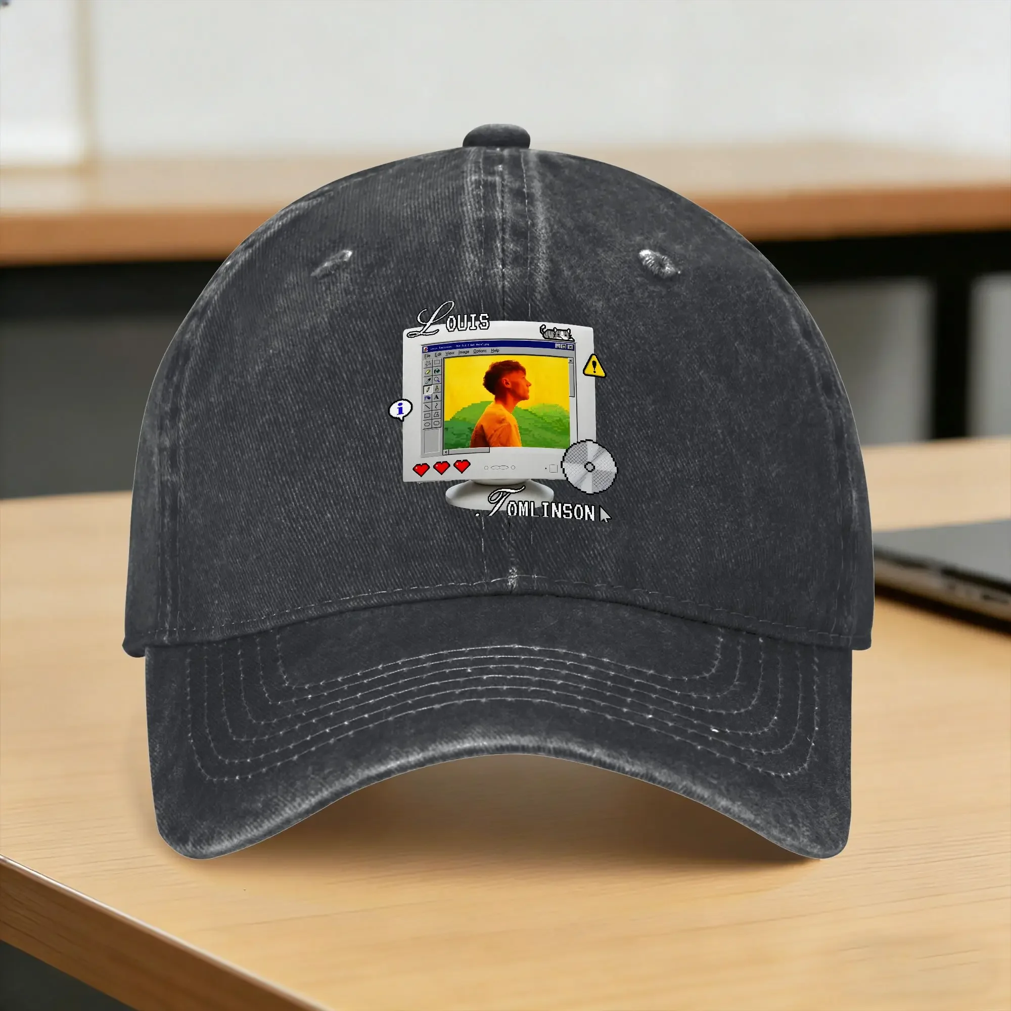 Louis Tomlinsons Vintage Casual Baseball Cap Summer  Hat Breathable Tennis Skate Snapback Cap Men Women Vintage Baseball Caps