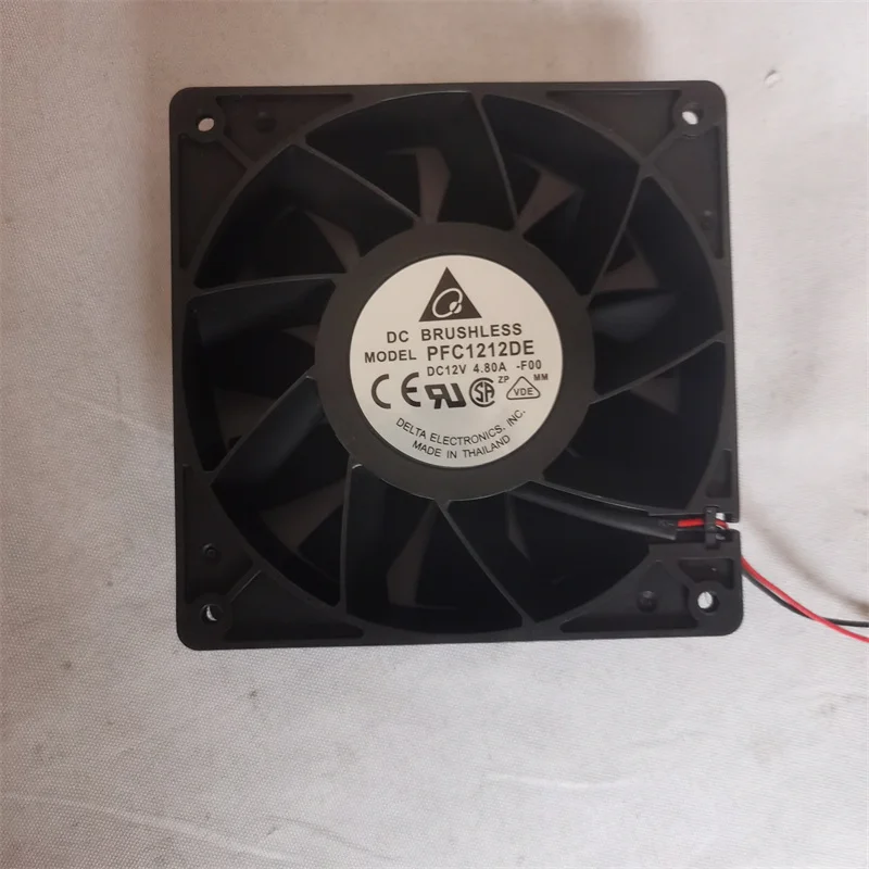 120x120x38mm 6000 rpm PFC1212DE  12V 4.8A 12038 12cm l temperature control dc cooling fan