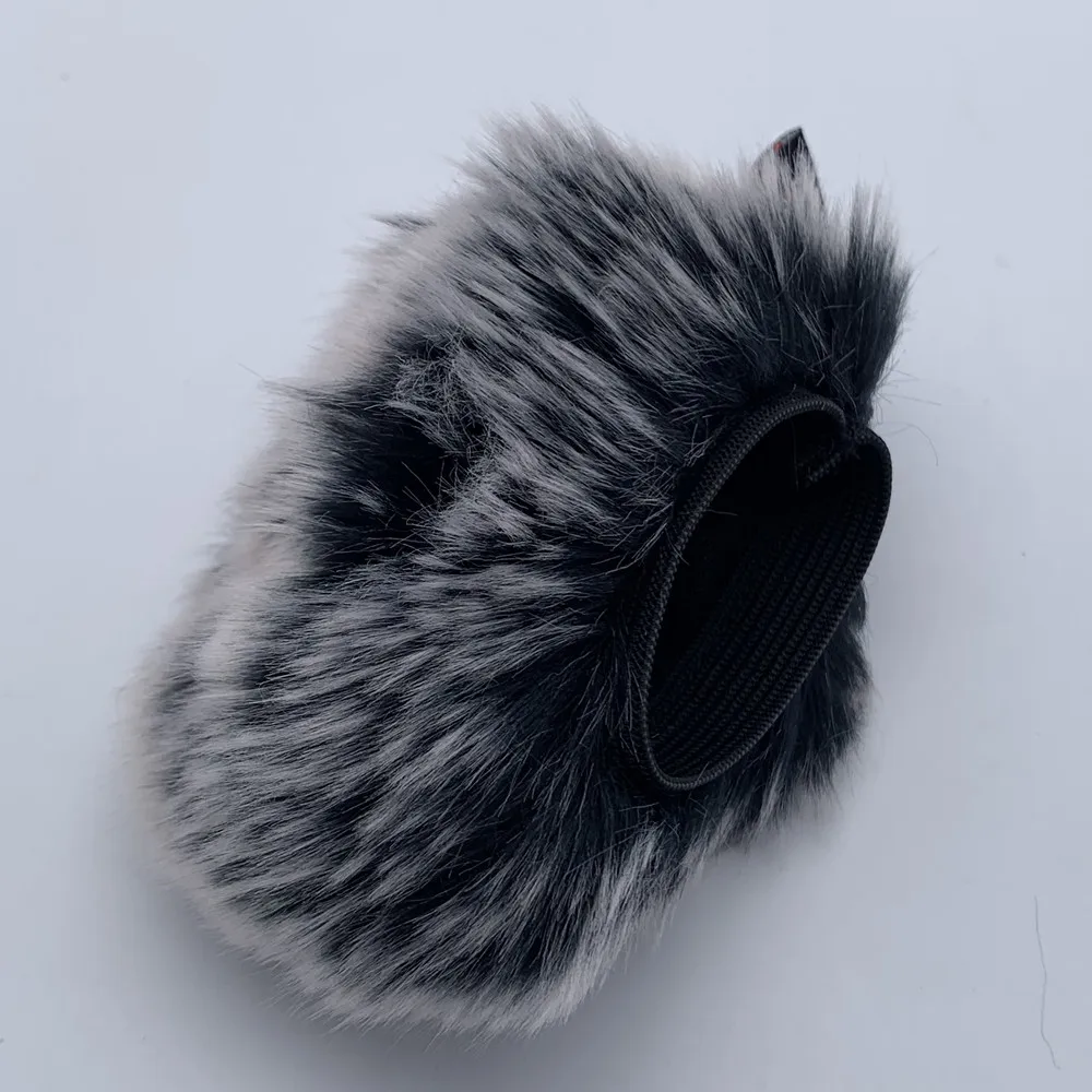 Professional Outdoor Dusty MIC Furry Cover Windscreen Windshield Muff for Tascam DR-40X DR40X Handheld Voice Recorder Deadcat