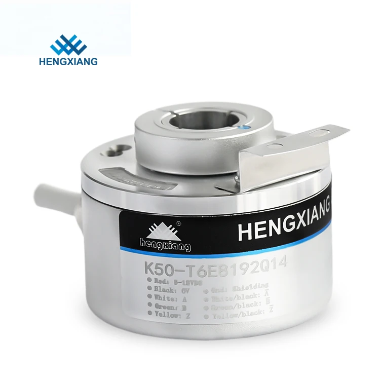 Rotary Encoder 10/12/14/15mm Hollow Shaft 1024/2048/3600/4096/5000 Ppr NPN/PNP/PUSHPULL/TTL/HTL Output IP50 DC5-30V