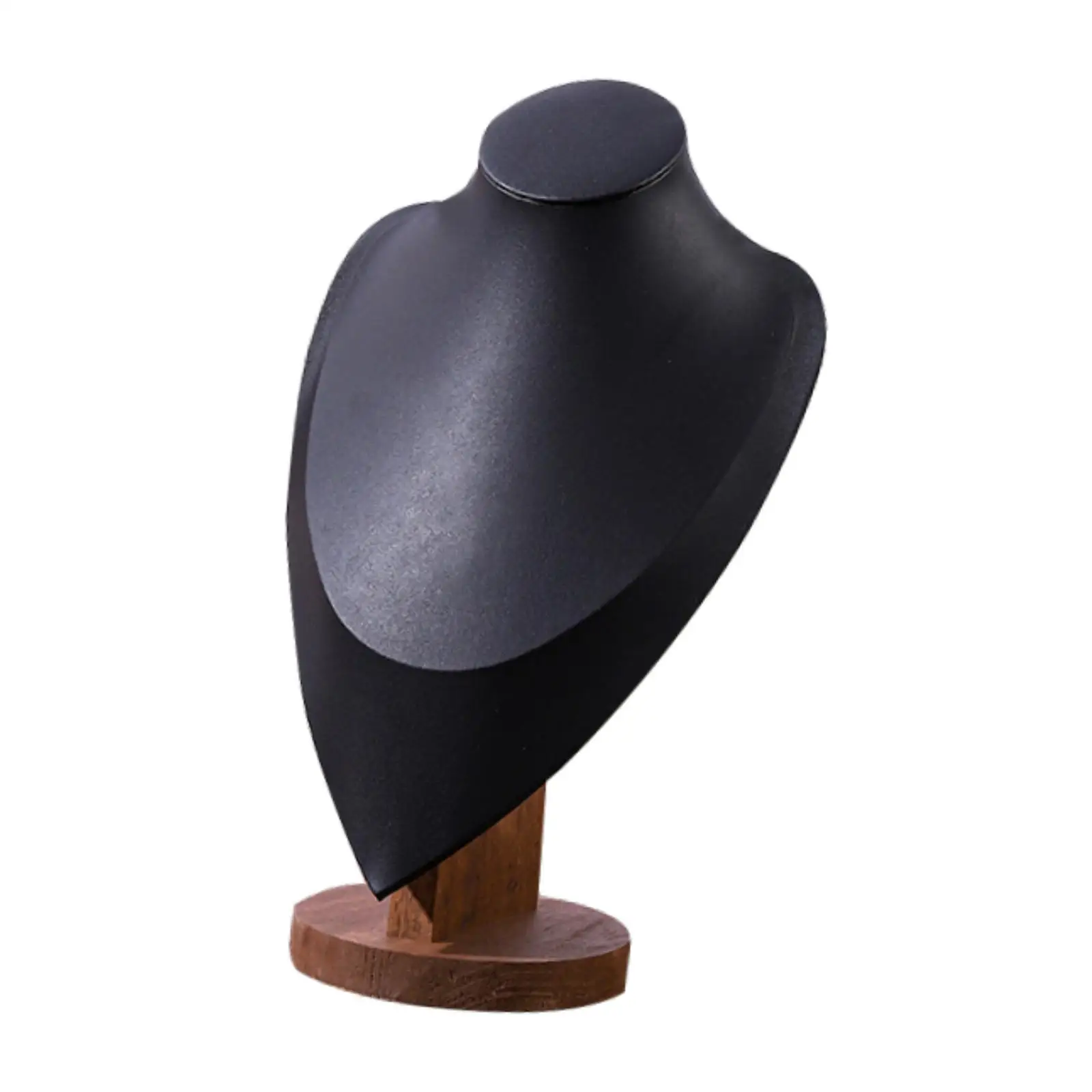 

Ожерелье-дисплей, бюст, гладкая подвесная цепочка-подставка для салонов, комода, выставочного зала, черный, большой