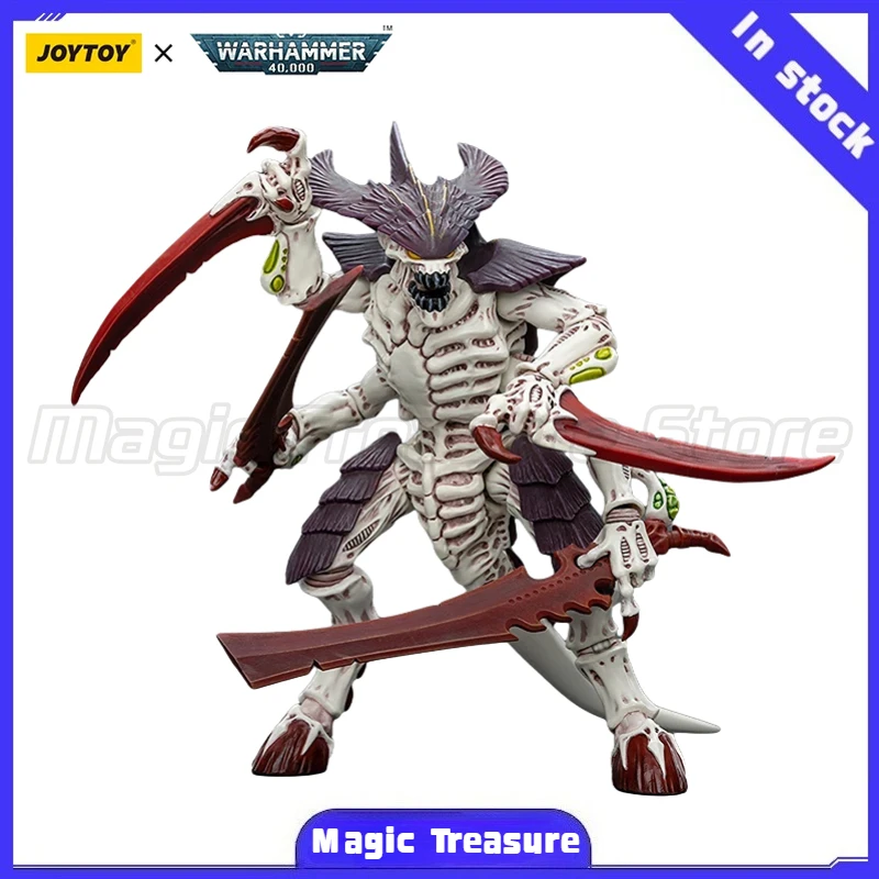 

【MT】JOYTOY 1/18 Фигурка Warhammer 40K Tyranids Улей Флот Левиафан Тиранод Воин с костяными словами Модель игрушки в подарок