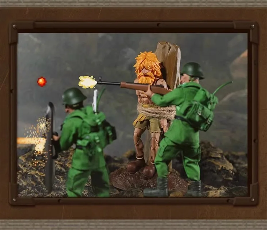 

Precision Forging 1/12 Soldier Metal Slug Shorts Platform Accessory Pack Model Toy Fit 6'' Action Figure Model Toy In Stock