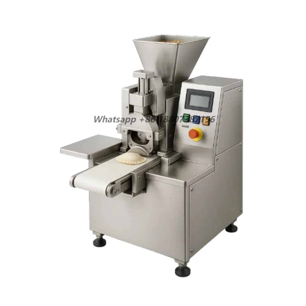 Automatic Stuffed Snack Forming Machine for Empanadas, Samosas, Meat Pies, Turnovers, and Filled Dough Pastry Production