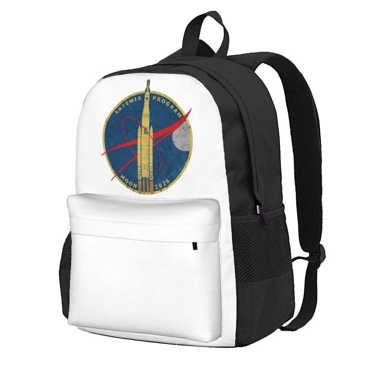

Artemis Program - Moon 2026 Student Backpack School Bag Hiking Travel Daypack for Boys Girls Fashion Bookbag Shoulder Bags