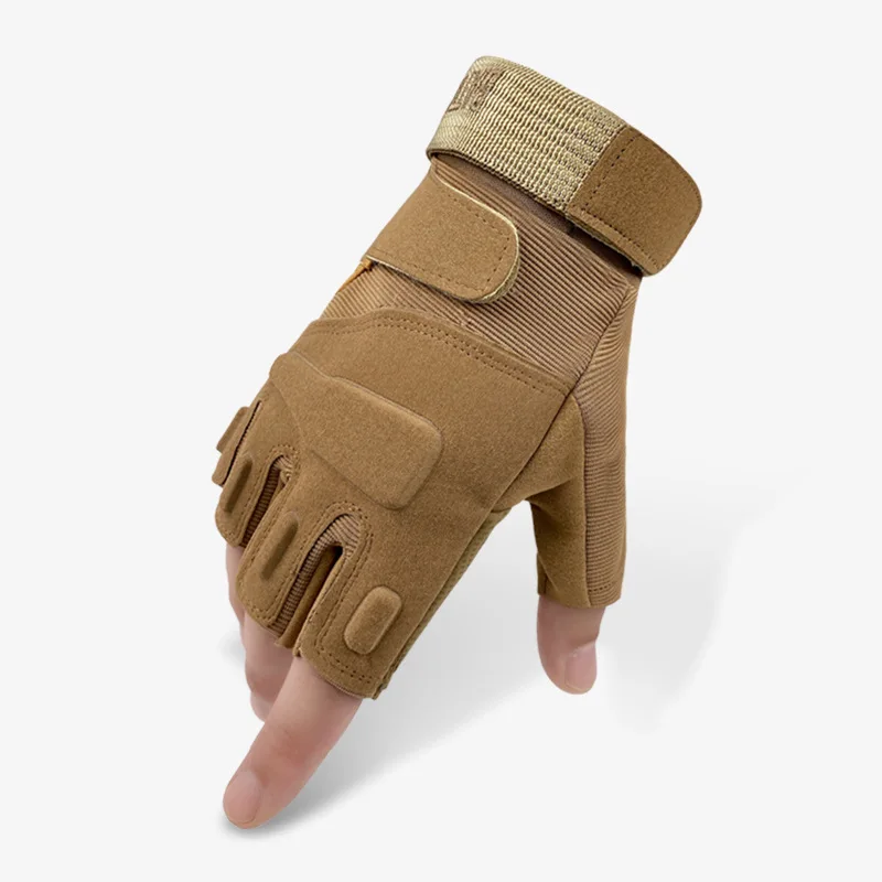 Tactical Gloves For Men, Full Finger Plush Insulation For Military Enthusiasts, Outdoor Anti Slip And Wear-resistant Sports Trai