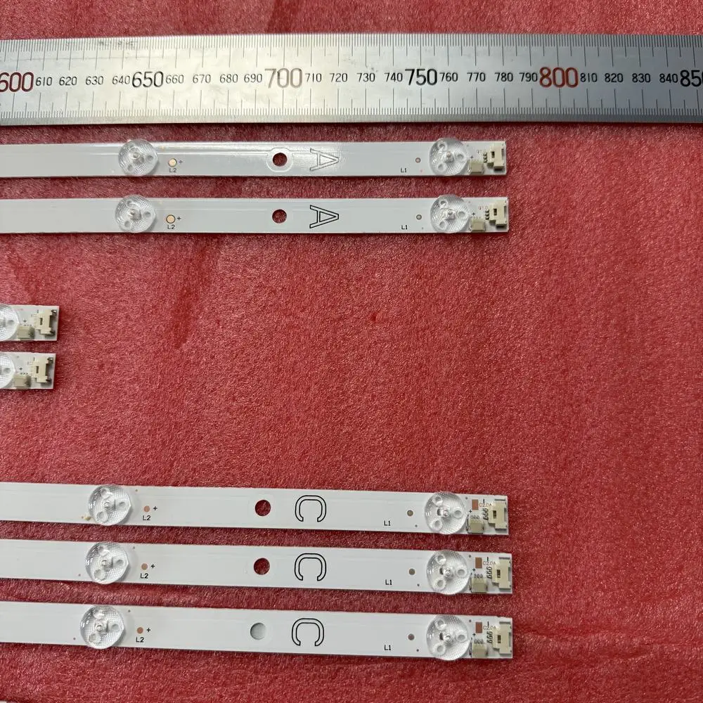 켄도 65LED8201B 65UA2B63DB 65H600UDS TVU65W652STWEB U65W652 TVU65W652 L65UE20A L65UE20 JVC LT65CF810용 전체 LED 스트립