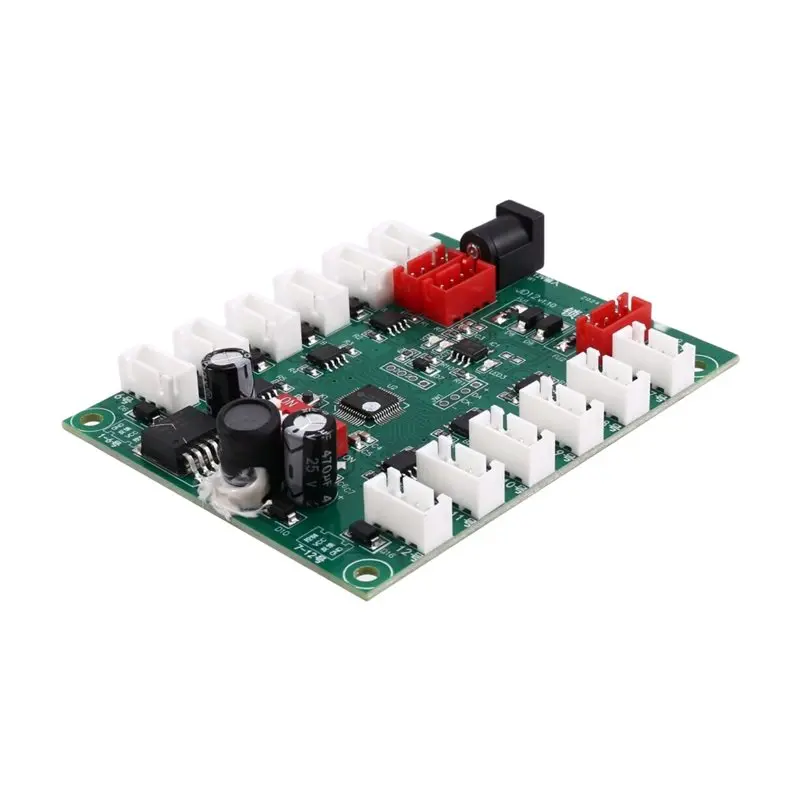 New Tech For Electromagnetic Locker Lock Control Board 12-Way Smart Locker 485 Communication Express Functionality
