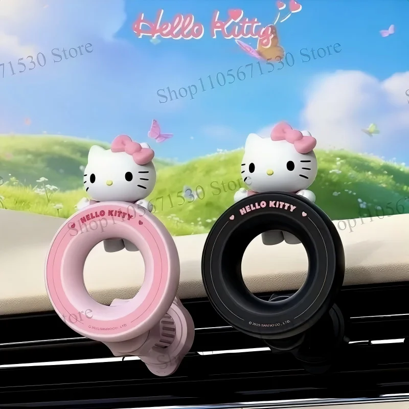 Magnetic Phone Holder For Car Vent - Kawaii Sanrio Kitty Manyetik Telefon Tutucu,