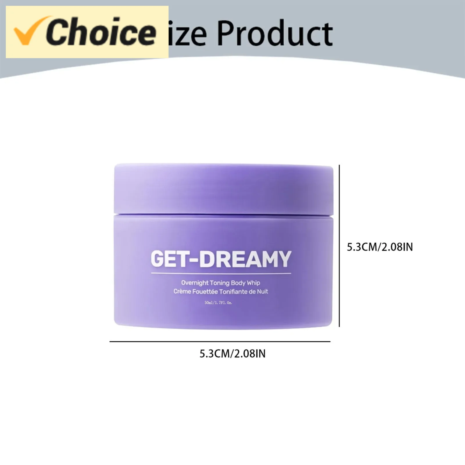 

GET-DREAMY Overnight Toning Whip - Body Firming Whip That Works While You Sleep - Helps Target The Appearance Of Loose Skin On T