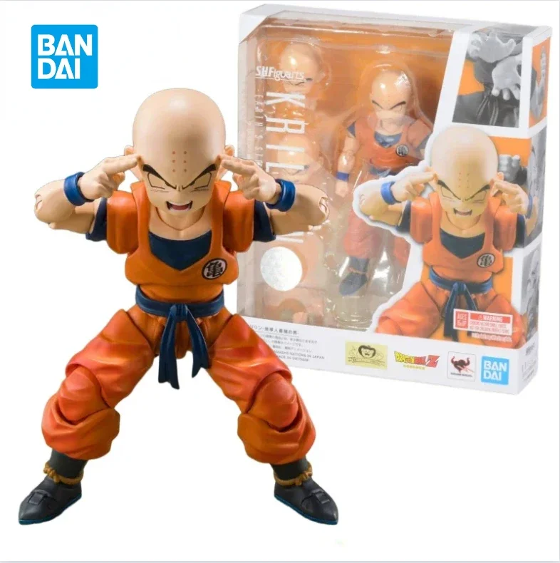 Bandai-SHF Dragon Ball Action Figures, Strongest Man on Earth, Krmonary Anime, Model Collections Toy, Hoilday Gifts, Original, En Stock