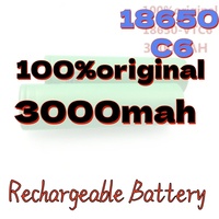 3.7V 3000mAh 18650 VTC6 30A Original Rechargeable Battery + Charger | Ideal for Toy, Tool & Flashlight