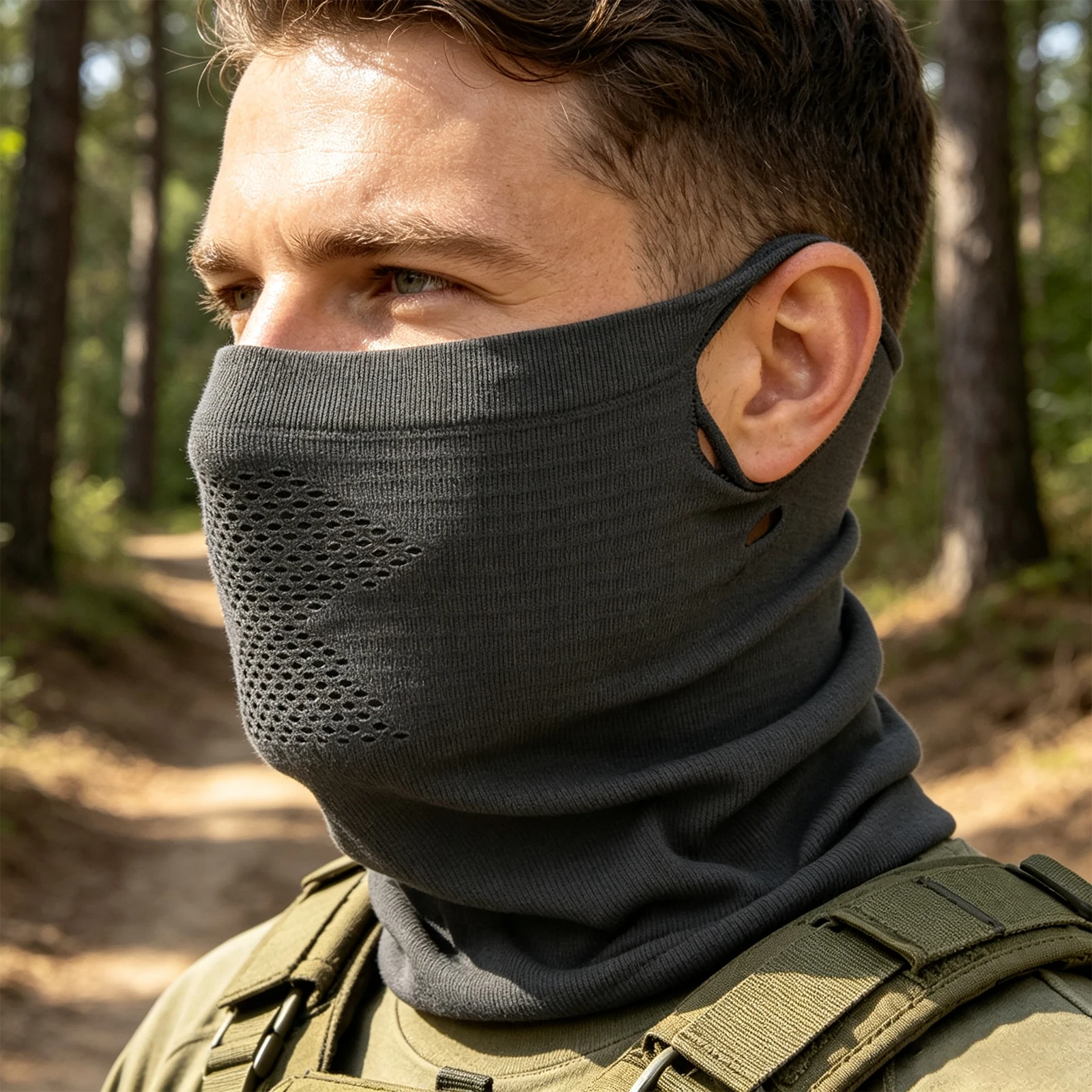 Tacticals Venoms Protective Face Mask Breathable Airsoft Face Masks Tacticals Balaclava Mask for Huntings Sport Cycling