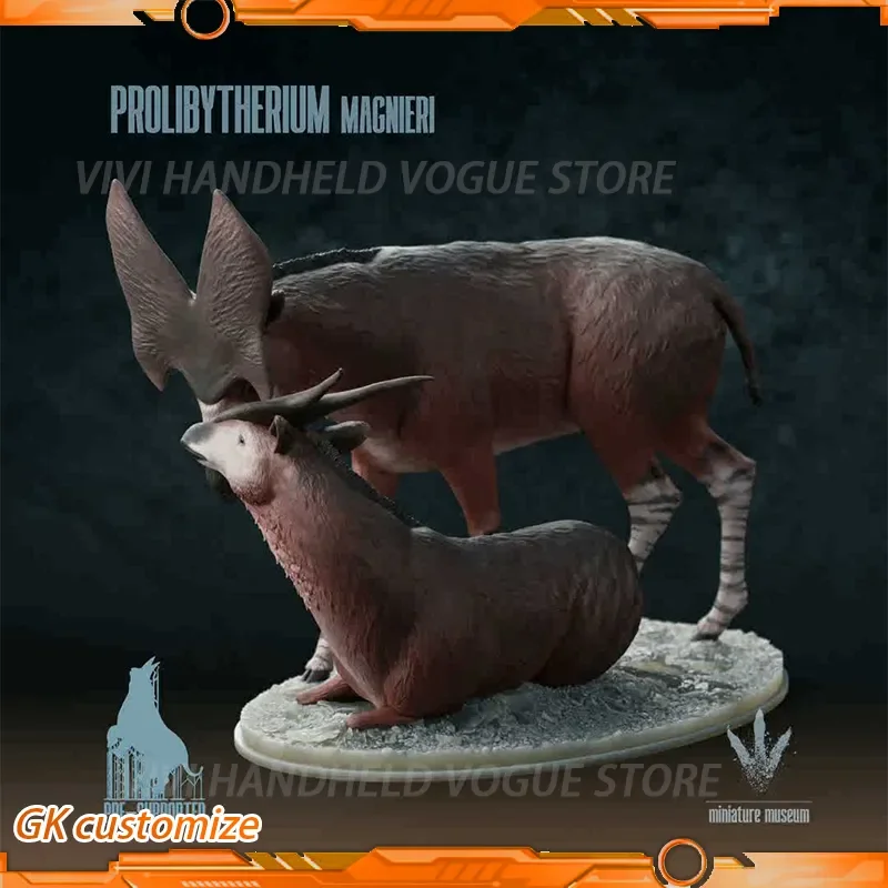 1/20 9cm Prolibytherium Model Toy Ancient Extinct Life Model Gk Customize Even-toed Ungulate Prolibytherium Would