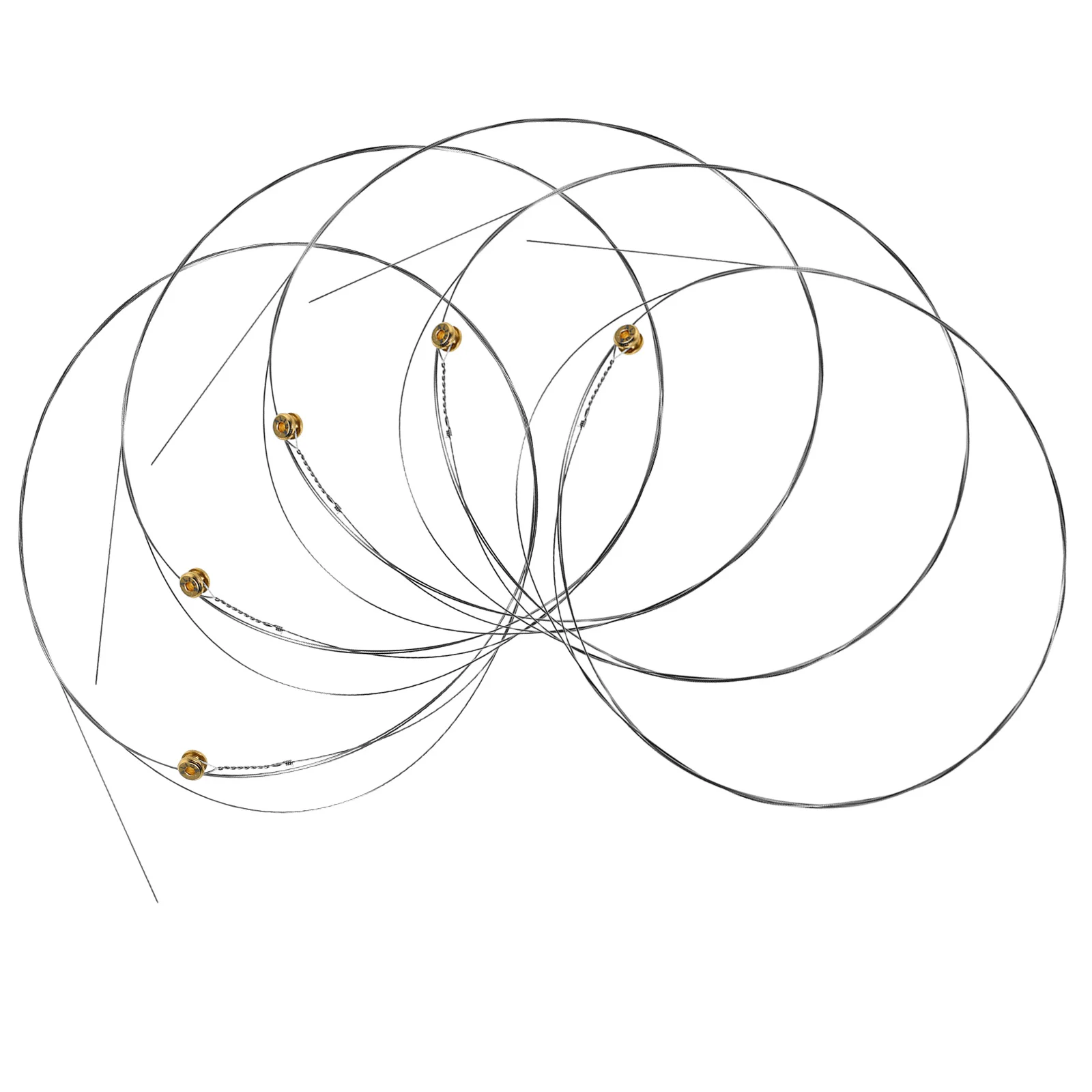 

5pcs Electric Strings Replacement Steel String Acoustic Guitar B-2Nd Precision Tuning Durable Folk Guitar String Repair Spare