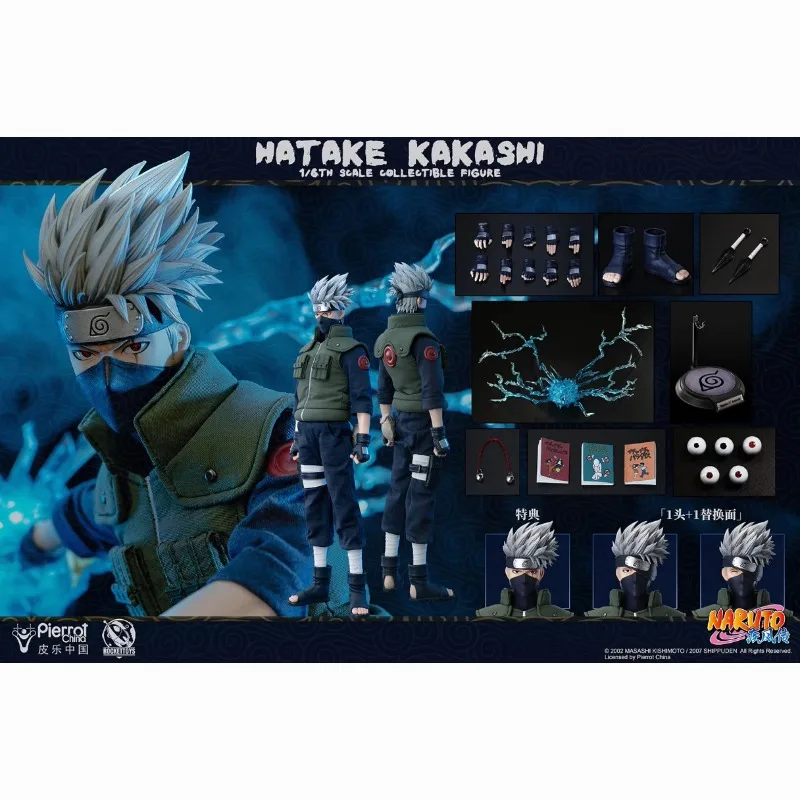 

Товары в наличии 100% оригинальные RocketToys ROC-004 Hatake Kakashi 1/6 аутентичная Коллекционная модель анимационный персонаж экшн-игрушка