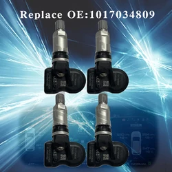 433MHz Tire Pressure Sensor TPMS Replace 1017034809 For Geely Coolray SX11 2018 2019 2020 2021 2022 PHEV EPro