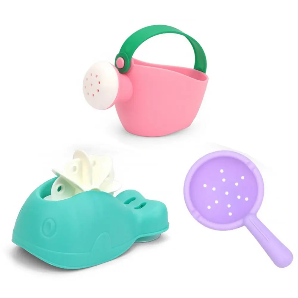 Summer Duck Bear Shape Baby Bath Toys Waterwheel Educational Kids Shower Toys Sand Playing Bucket Water Play Toys Swimming