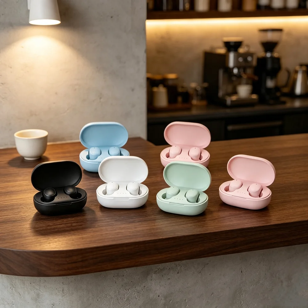 Wireless Earbuds Bluetooth Headphones Ultra-lightweight Bluetooth Earphones Feel Virtually Invisible During Extended Daily Wear