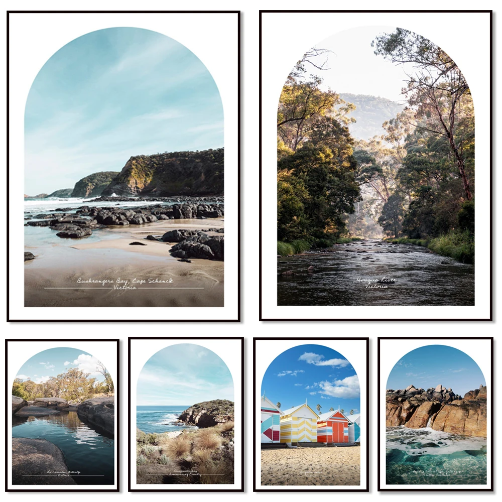 Brighton Beach, Melbourne, Beechworth Glen, Victoria, Weverew Country, Bridgwater Bay, Blairgowrie, Mornington Peninsula Poster