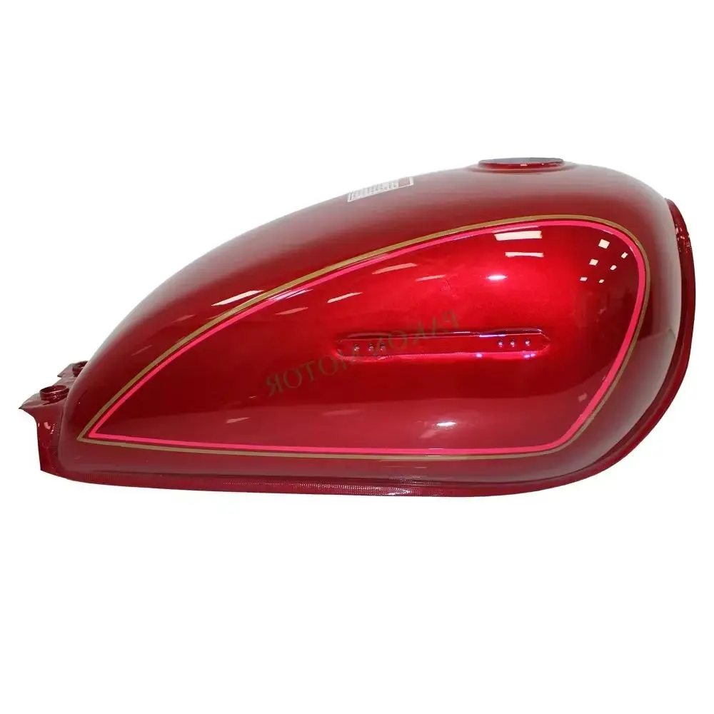 

9L/2.4 Gal Motorcycle Fuel Tank for Suzuki Haojue Lifan Skygo Loncin GN125/F/H HJ125-8 LF125 Red/Black/White Petro Oil Metal Box
