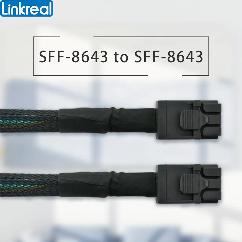 MINI SAS HD 36Pin SFF 8643 ถึง 36Pin SFF 8643 สำหรับ Server